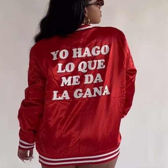 HIJA DE TU MADRE BOMBER JACKET - Picture 10 of 16